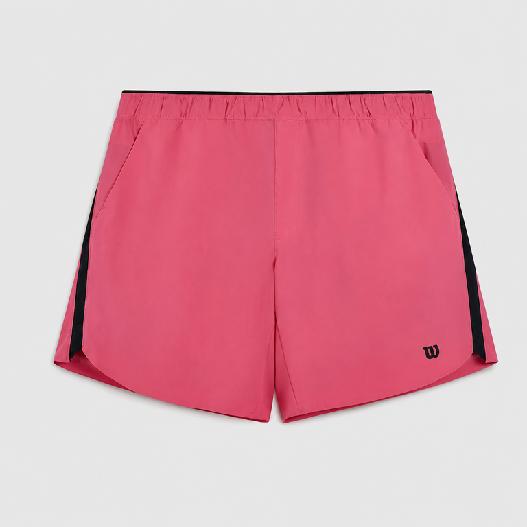 Wilson Men's Spin Shorts 7 inch Pink